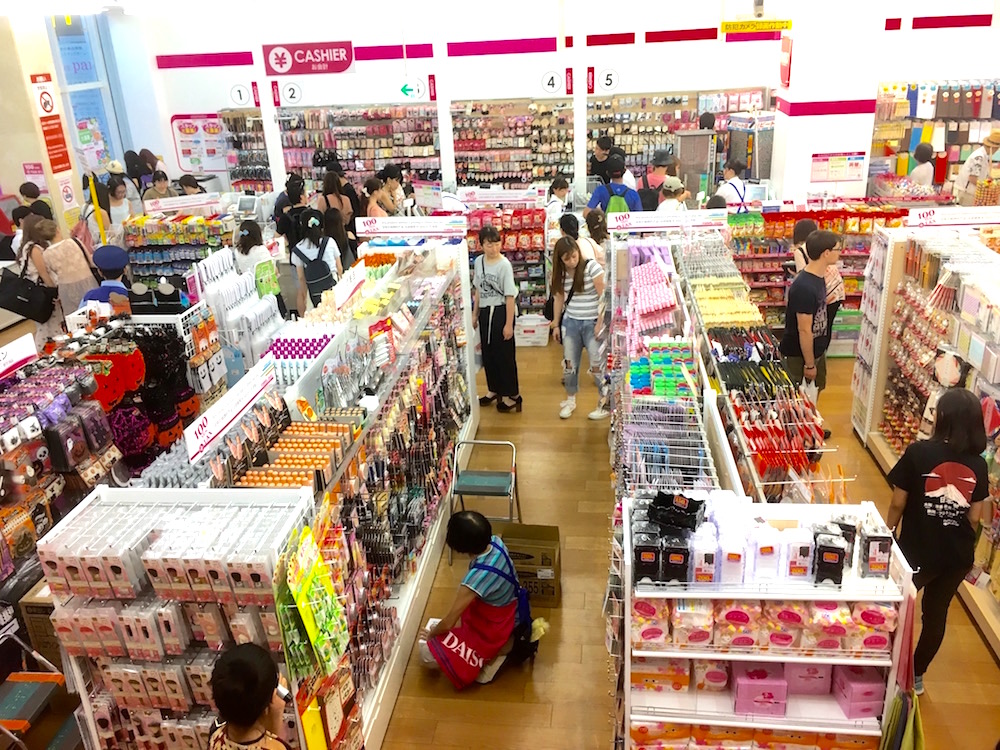100 Yen Shops in Japan