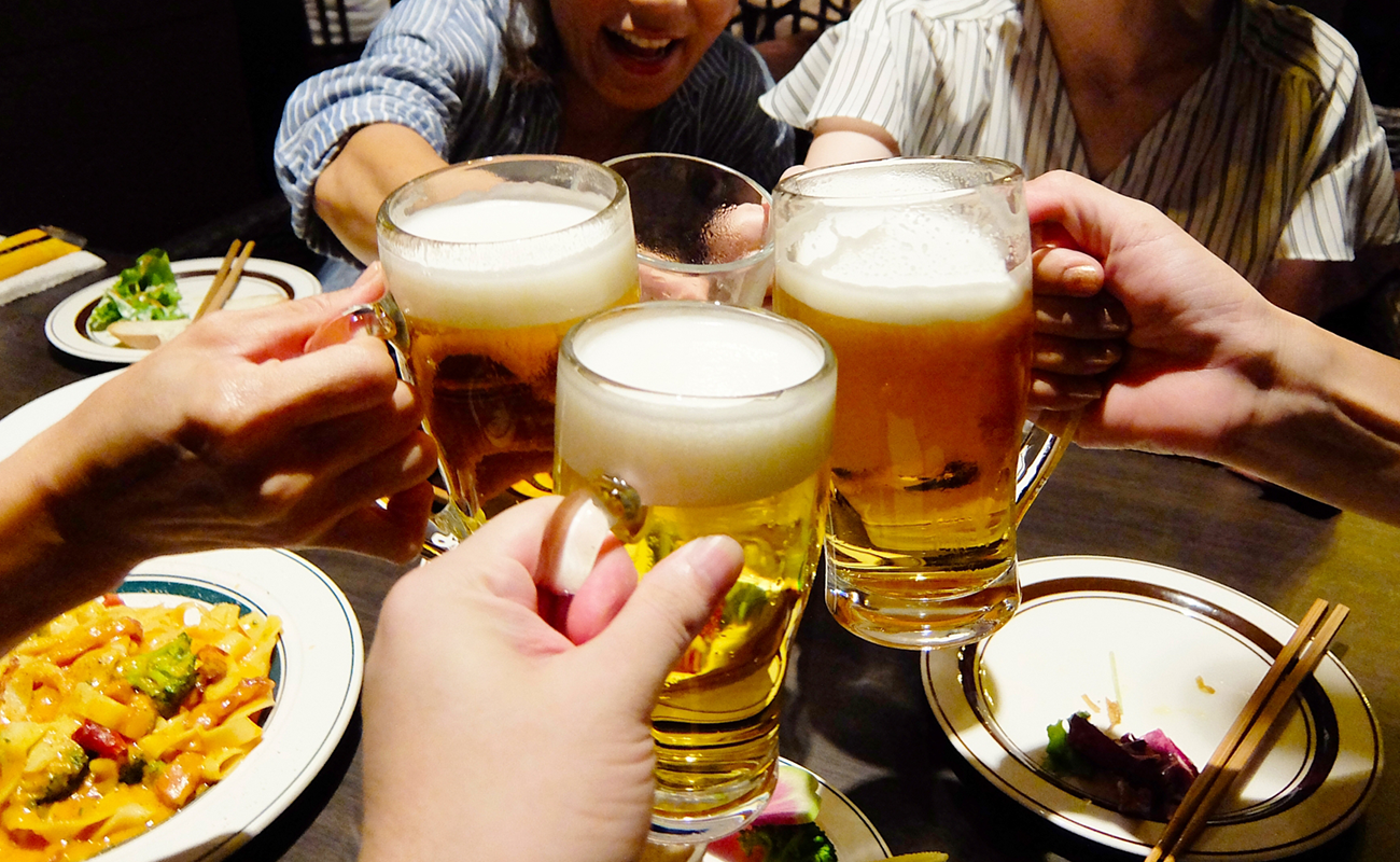 Nomikai (Drinking) Japanese's afterwork business culture Đơn Vị Tổ